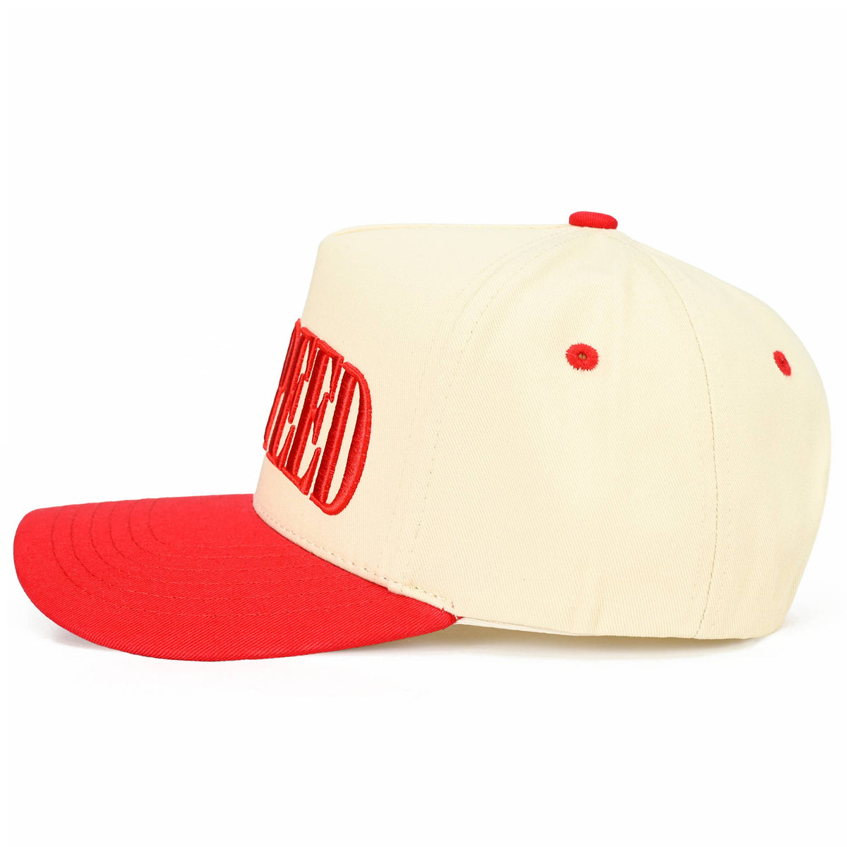 C.C GODSPEED Letter Embroidery Trucker Cap: Green