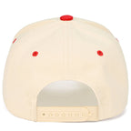 C.C GOD'S COUNTRY Letter on Two Tone Trucker Hat: Red