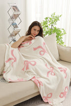 JCL6020 Super Lux Pink Ribbon Blanket