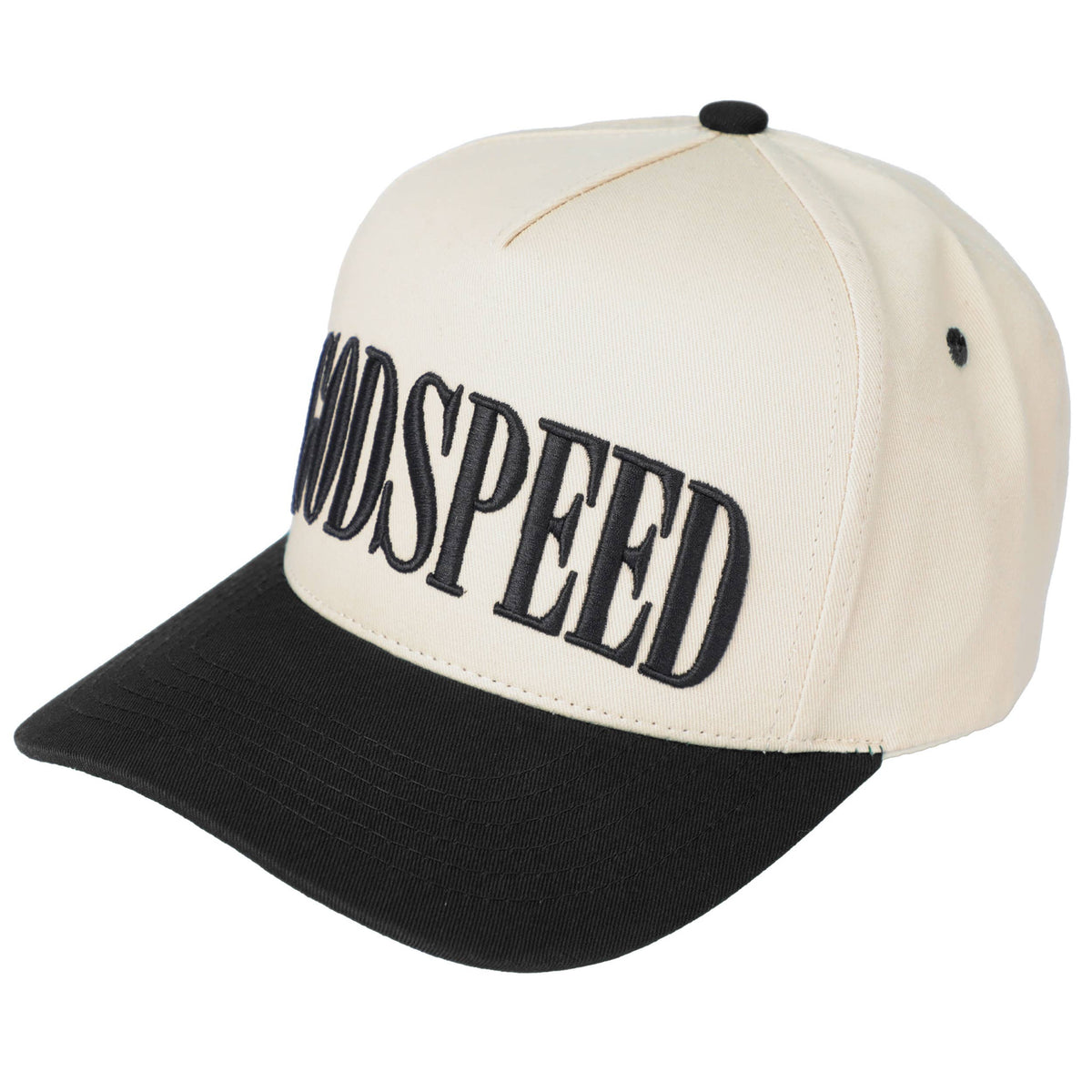 C.C GODSPEED Letter Embroidery Trucker Cap: Green