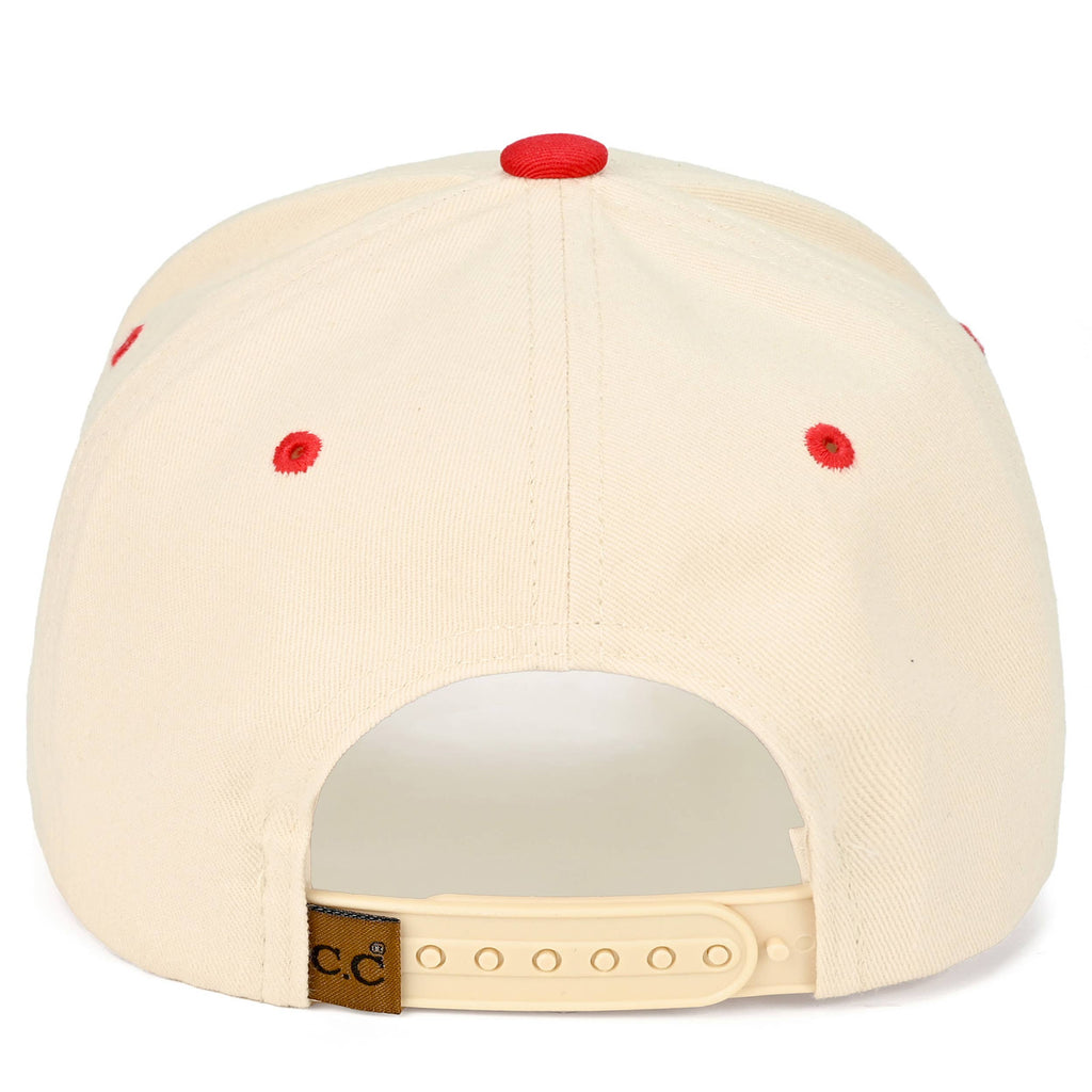 C.C GODSPEED Letter Embroidery Trucker Cap: Green