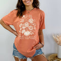 All The Time God Is Good Fall Graphic Tee - Christian Tee: Yam