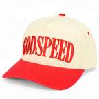 C.C GODSPEED Letter Embroidery Trucker Cap: Green
