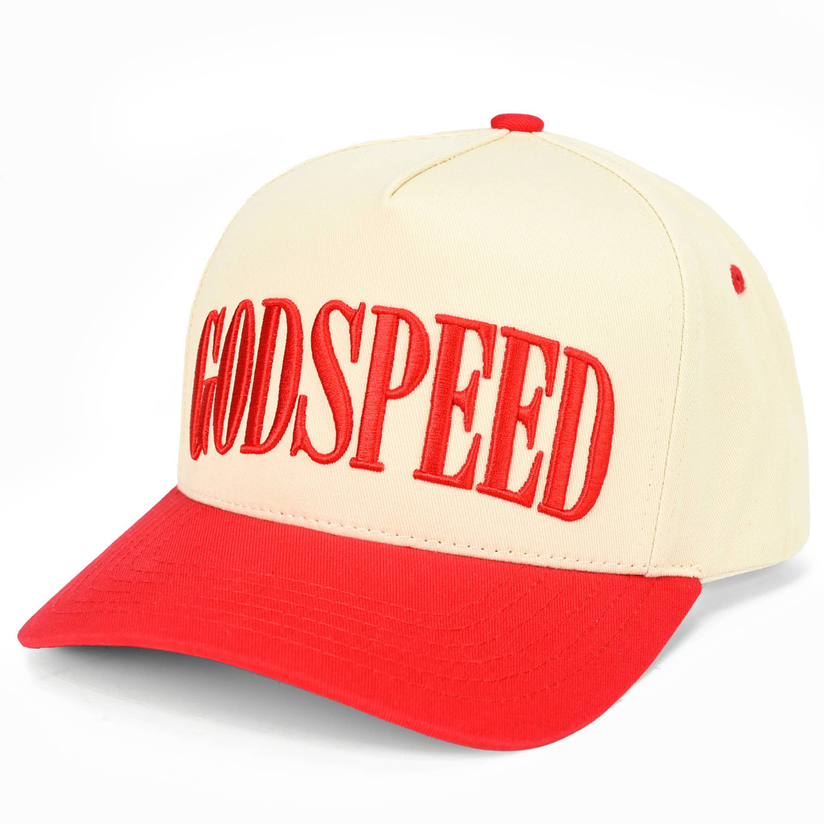 C.C GODSPEED Letter Embroidery Trucker Cap: Green