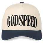 C.C GODSPEED Letter Embroidery Trucker Cap: Green