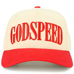 C.C GODSPEED Letter Embroidery Trucker Cap: Green