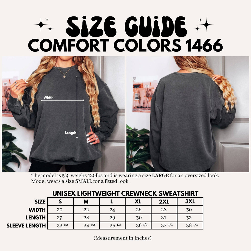 Fall Cozy Season Thanksgiving Comfort Colors Sweatshirt: Espresso