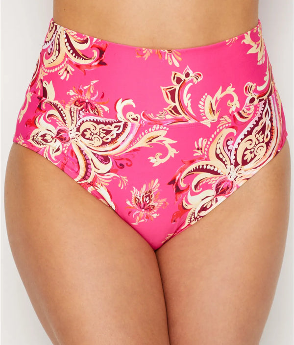 Fold Over High Waist Swim Bottom