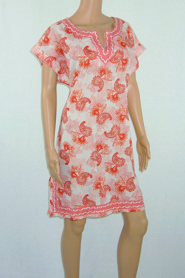 Printed Embroidered Dress, Dress - Nettie & Norie's Boutique